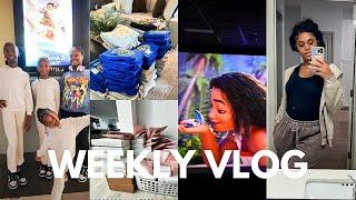 WEEKLY VLOG! I'm Taking A Break | Throwing Up + Movie Date With The Kids + Huge Shopping & Thank you