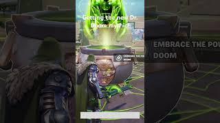 Getting the new Dr. Doom mythic! #marvel #fortnite #drdoom #cool