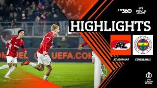 HIGHLIGHTS | AZ - FENERBAHCE | JOSE MOURINHO NHẬN TRÁI ĐẮNG | UEFA EUROPA LEAGUE 24/25