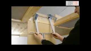 Installing the Youngman Telescopic Loft Ladder