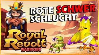 Rote Schlucht: Hard Mode ️ Royal Revolt Warriors ️ Deutsch