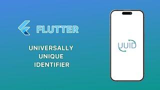 Flutter Tutorial - Unique Identifier Generator. UUID Package