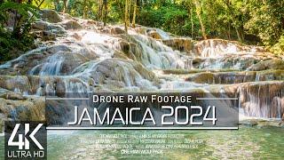 【4K】 Drone RAW Footage  This is JAMAICA 2024  Montego Bay  Hanover & More  UltraHD Stock Video