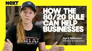 How the 80/20 rule can help small businesses with April Wilkerson