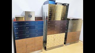 All kinds of custom and luxury safe deposit boxes!