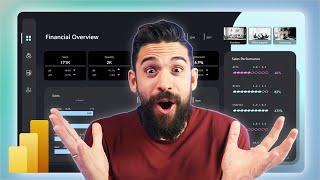 Power BI Report Makeover | Combining All New Visualization Features