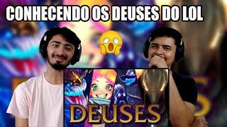 REACT DEUSES DE LEAGUE OF LEGENDS (Universo Lúdico)