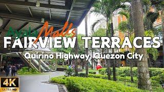 [4K] Walking Tour at FAIRVIEW TERRACES 2024: The 3rd largest Ayala Mall in Quezon City! Mike and Ann