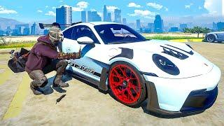 Luxury Supercar Car Robbery In GTA 5 RP