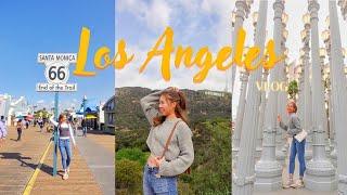 𝑳𝒐𝒔 𝑨𝒏𝒈𝒆𝒍𝒆𝒔 𝑽𝒍𝒐𝒈洛杉磯⭐️|Santa Monica|Hollywood Sign|Paul Smith Pink Wall|Urban Light|一口氣去了LA主要景點️