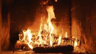  Relaxing Fireplace  with Burning Logs and Crackling Fire Sounds for Stress Relief 4K UHD ASMR