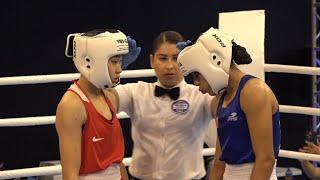 SF YW48kg ABDRASSILOVA ANEL (KAZ) vs AMPARAN PIZARRO VALERIA SARAHI (MEX) | IBA YWCHs Budva 2024