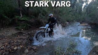 Stark Varg Enduro Creek Ride