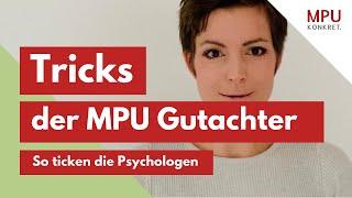 ️ TRICKS DER MPU GUTACHTER