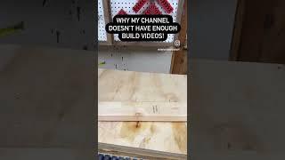 The hardest part of woodworking……