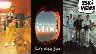 India to USA Travel Vlog | Road to Master's Begins | Vlog No.1