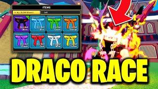 How To Get ALL BELTS For Draco Race in Blox Fruis