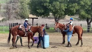 Horse back riding at Chaparral Ranch in Milpitas California