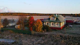 A remote Russian village in the North of Russia. Life in Russia these days