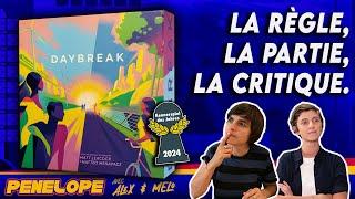 [ DAYBREAK / E-MISSION ] - La règle, La partie, La critique ! Que vaut LE Kennerspiel 2024 ?