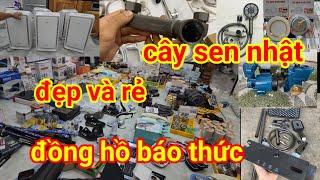 Hàng mới về, đồng hồ báo thức, Đồ điện thông minh, cây sen tắm nhật, đồ gia dụng nhật bãi giá rẻ