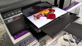 Epson L805 Print on Glossy Photo Paper #epsonl805