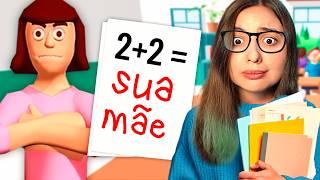 VIREI PROFESSORA E TENTEI ENSINAR ALUNOS BURROS...MAS TAMBÉM SOU BURRA