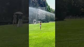 Unexpected Vienna: Spontaneous Sprinkler Fun! ️