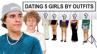 Blind Dating 5 Girls Based on Their Outfits  (ft. Lev Cameron)