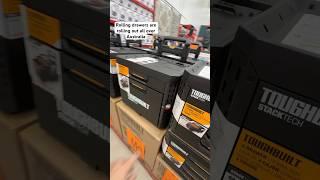 Toughbuilt Stacktech rolling drawers are in stores
