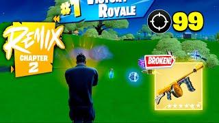 Fortnite Chapter 2 Remix | Snoop Dogg's Drum Gun Is Broken | High Kill Gameplay | Keyboard & Mouse