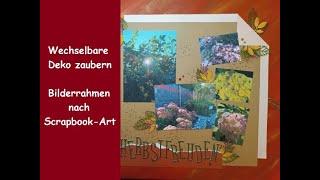 Wechselbare Deko zaubern - Bilderrahmen nach Scrapbook-Art - Farbkarton-DUO - Stampin' Up!®