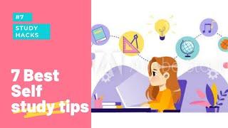 7 Self Study Tips | Best Self Study Tricks| Exam Tips| Smart Study Techniques