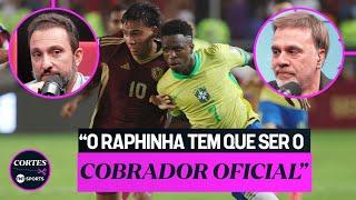 VINI JR NÃO DEVERIA COBRAR PÊNALTI NA SELEÇÃO? ANALISAMOS O EMPATE DO BRASIL CONTRA A VENEZUELA