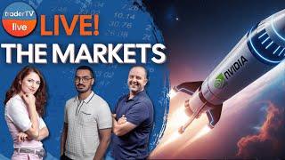 $NVDA Earnings BEAT  Court Kills Trump Tariffs | Live Trading May 29