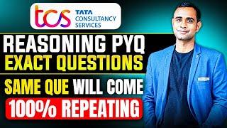 TCS NQT 2025 | Reasoning PYQ Exact Questions | 100% Repeated in TCS 2025