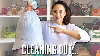 *Dealing with my Separation Anxiety* Closet Clean Out with A STYLIST