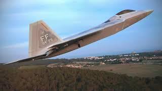 DJI FPV Formation Flight & Aerobatics Videoclip: Airguardian's Freewing F-22