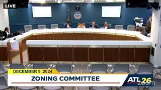 #Atlanta City Council Zoning Committee Meeting December 9, 2024 #atlpol