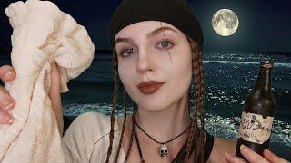 АСМР Ухаживаю за Тобой после Кораблекрушения • ASMR Caring for You after a Shipwreck