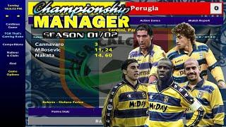 Championship Manager 01/02 | PARMA Season Long Gameplay