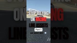 Why should you stop using the racing line assist? #simracing #iracing #motorsport #racing #gaming