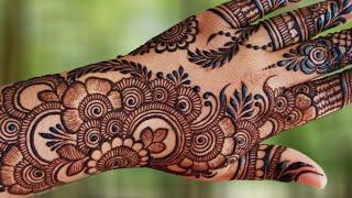 New Special Mehndi Design For Back Hand/simple backhand mehndi/mehndi ka design/Eid special mehndi