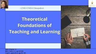 Snapshot 35: Theoretical Foundations of Teaching and Learning