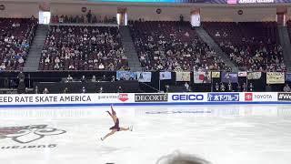 Amber Glenn 2021 Skate America short program fancam