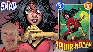 BEST Spider Woman Deck Marvel Snap Gameplay Day 67