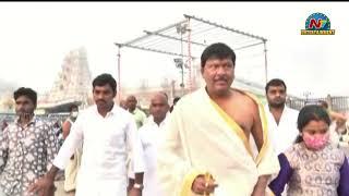 Actor Rajendra Prasad Visits Tirumala Venkateswara Swamy Temple | NTV ENT