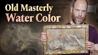 Jan-Ove Tuv Demonstrates How to Paint Old-Masterly with Water Color