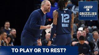 Should Ja Morant rest until healthy or play through nagging shoulder injury?