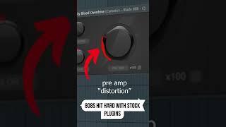 how to make 808s hit hard with STOCK plugins in FL Studio